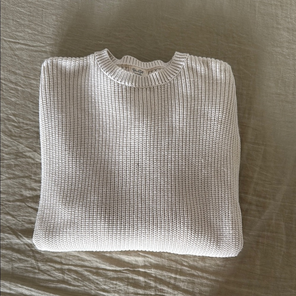 Classic Cream Sweater